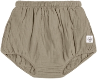 Lässig Mull Pumphose GOTS 74/80 olive