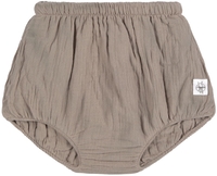 Lässig Mull Pumphose GOTS 74/80 taupe