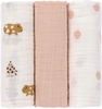 Lässig Mulltücher 3er Pack 85x85cm Little Mateys spicy orange