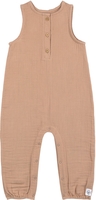 Lässig Musselin Jumpsuit GOTS maple Gr. 74/80