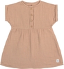 Lässig Musselin Kleid GOTS maple Gr. 74/80
