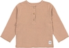 Lässig Musselin Langarmshirt GOTS maple Gr. 74/80