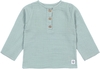 Lässig Musselin Langarmshirt GOTS silver grey Gr. 74/80