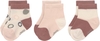 Lässig Socken GOTS 3er Pack 0-4 Monate pink/rust