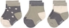 Lässig Socken GOTS 3er Pack 1-2 Jahre anthracite/olive