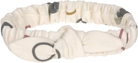 Lässig Stirnband GOTS 12-36 Monate Circles off-white