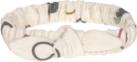 Lässig Stirnband GOTS 4-12 Monate Circles off-white
