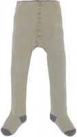 Lässig Strumpfhose GOTS 62/68 Circles off-white