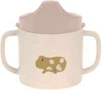 Lässig Trinklernbecher PP und Zellulose Little Mateys spicy orange