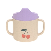 Lässig Trinklernbecher PP/Zellulose Happy Fruits Cherry