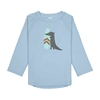 Lässig UV-Schutz 60 Shirt Crocodile sky blue