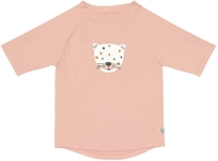 Lässig UV-Shirt Kurzarm Leopard Pink