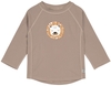 Lässig UV-Shirt Langarm Lion Choco