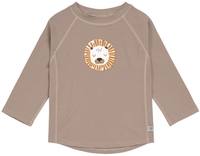 Lässig UV-Shirt Langarm Lion Choco