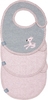 Lässig Wasserdichte Lätzchen Lela rosa 3er Pack