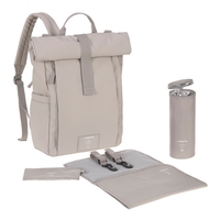 Lässig Wickelrucksack GRE Rolltop Up taupe Limited Edition