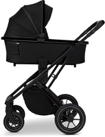 Moon Piú Kombikinderwagen - Onyx / Chrome