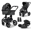 Moon Resea+ Kinderwagen Set 3 in 1 - Anthra inkl. Cybex Cloud T i-Size Sepia Black