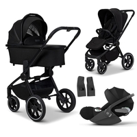 Moon Resea+ Kinderwagen Set 3 in 1 - Onyx inkl. Cybex Cloud T i-Size Sepia Black