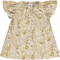 Müsli ausverkauft Kurzarm Babykleid Fiona Buttercream Gr.86