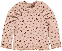 Müsli Baby Langarmshirt GOTS Berry