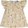 Müsli offline Kurzarm Babykleid Fiona Buttercream Gr.74