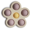 Mushie Flower Press Soft Lilac/Pale Daffodil/Ivory