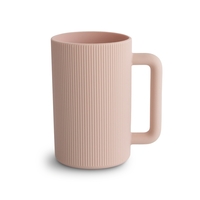 Mushie Silikon Badebecher,  Blush