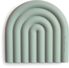 Mushie Silikon Beißspielzeug Rainbow Cambridge Blue