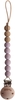 Mushie Silikon Schnullerkette EVA mauve