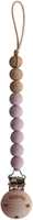 Mushie Silikon Schnullerkette EVA mauve