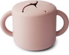 Mushie Silikon Snackbecher blush