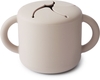 Mushie Silikon Snackbecher ivory