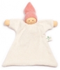 Nanchen Natur Kuscheltuch Nuckel rosa