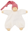 Nanchen Natur Kuscheltuch Schlafpüppchen rot