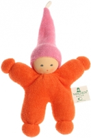 Nanchen Natur Wichtel orange rosa