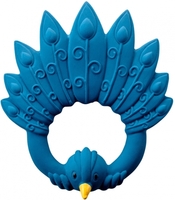 Natruba Beißring Pfau blau