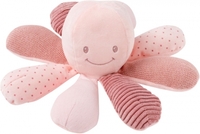 Nattou 879736 Lapidou Aktivitätsspielzeug Krake rosa