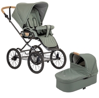 Naturkind Kinderwagen IDA Jade inkl. Babykorb