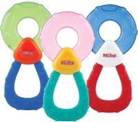 Nuby Kühlbeißring 3M+ farblich sortiert