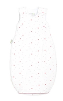Odenwälder 1402-1/1087 Jersey Schlafsack Airpoints stars and dots rouge 70cm