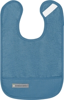 Odenwälder Frottee Klettlätzchen spaceblue
