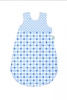 Odenwälder Jersey Schlafsack Basic 90 cm bleu & blue