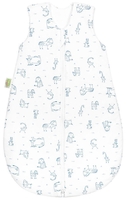 Odenwälder Jersey-Schlafsack happy animals 70 cm blau