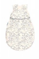 Odenwälder Klimasoft-Sommerschlafsack cold 60cm flower birds grey