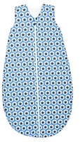 Odenwälder Schlafsack basic wattiert 1416/1267 Hip-Hop blue 110cm