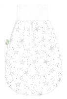 Odenwälder Sommer-Schlafnestchen Scribble Stars grau