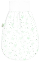 Odenwälder Sommer-Schlafnestchen Scribble Stars neon mint