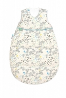 Odenwälder Thermo-Nest® Daunen-Schlafsack mit Tencell 70cm flower birds bleu