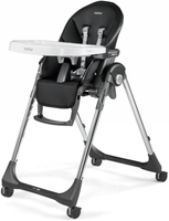 Peg Perego Prima Pappa Follow Me Hightech-Licorice (Lederimitat)